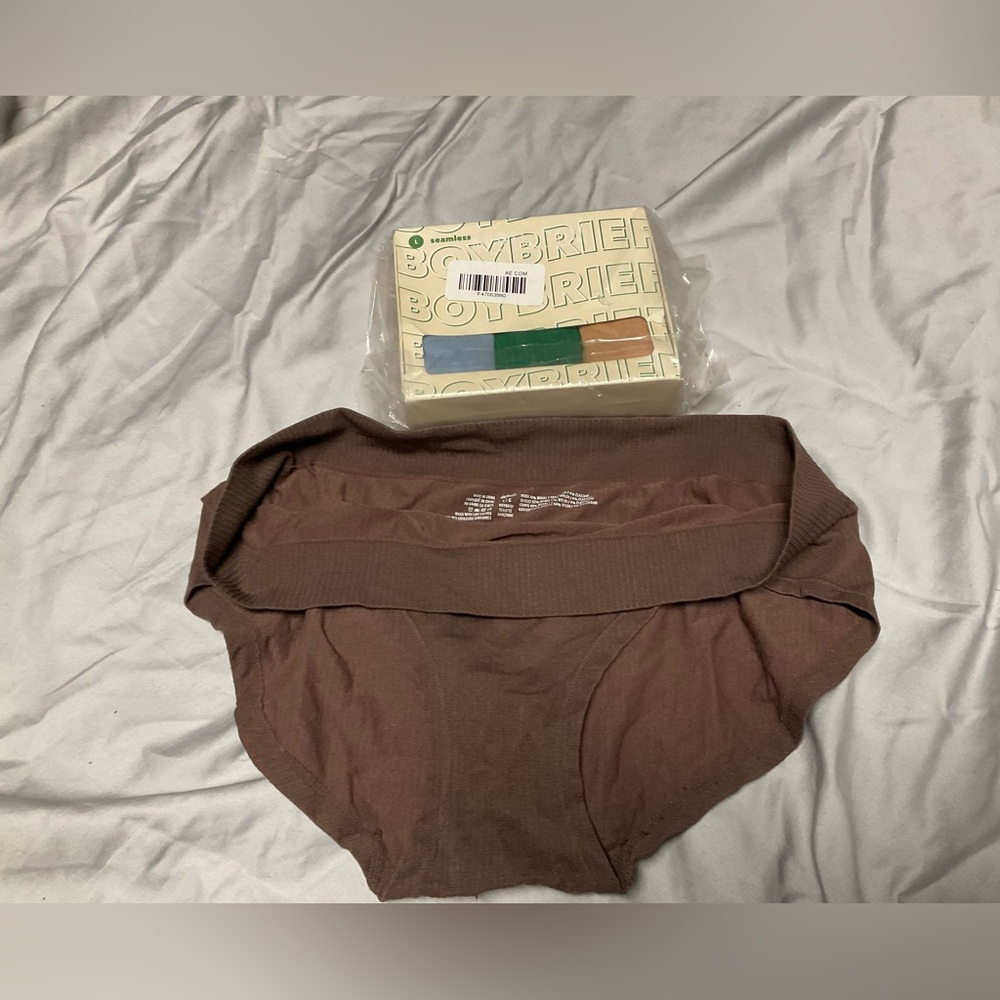 Aerie Brown Underwear Set 4 pairs